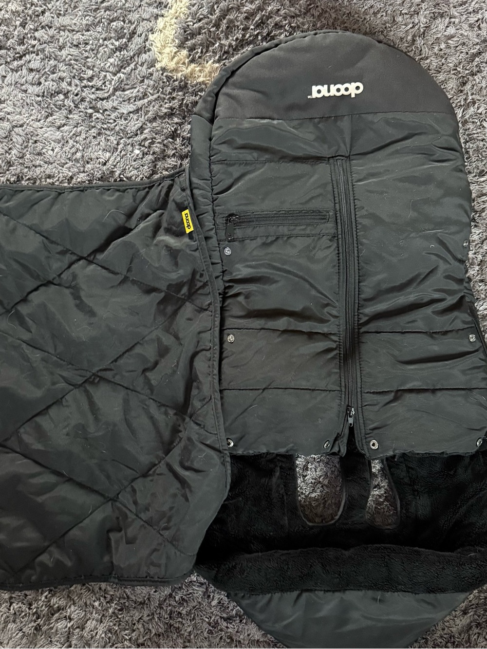 Doona winter cover / footmuff used
Excellent condition